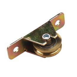 T style fixed pulley window roller sliding door plastic steel window pulley Aluminum alloy doors and windows wheel mute brass wheel hardware