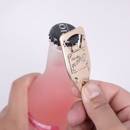 Champagne Bottle Shape Opener Metal Beer Bottle Openers Wedding Gift Party Favour