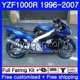 Body For YAMAHA Thunderace YZF1000R 96 97 98 99 00 01 238HM.6 YZF-1000R stock Dark blue YZF 1000R 1996 1997 1998 1999 2000 2001 Fairings kit