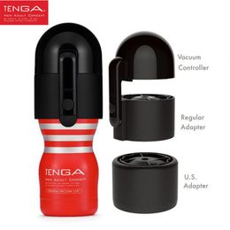 Tenga Vacuum Controller Tenga Automated Manipulate Air Vacuum Pressure Controller Male Masturbator Sex Toys For Men Y190124