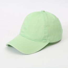 15styles Solid plain Baseball cap ladies washed cotton outdoor men women sunhat hat cap snapback party favor FFA4081-6