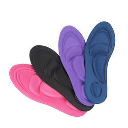 -Sports Einlegesohlen für Schuhe Sole Flat Foot Arch Support Männer Frauen Schuheinlagen Kissen-Auflage-4D Schwamm orthopädische Einlegesohlen Chaussure