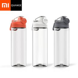 Xiaomi youpin Quange Hello life Tritan Sports Cup Safety Lock Resistance High Temperature for Replenishing Water outdoor 3 Colours 3018439