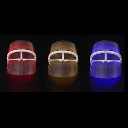 3 Color LED Facial Treatment Photon Mask PDT Skin Rejuvenation Machine Light Therapy Face Beauty