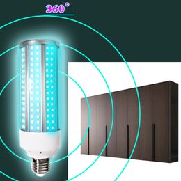 Cross border LED sterilizing corn lamp uv uv sterilizing lamp mites ozone room remote control sterilizing lamp