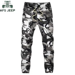 Autunno Casual Matita Harem Pants 2019 Cotone Uomo Jogger Plus Size 4XL Camouflage Sudore Comodo Pantaloni Cargo Pantaloni