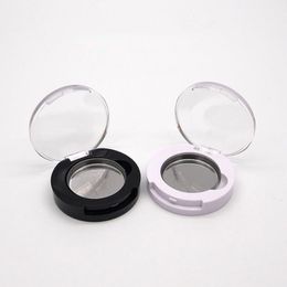 26mm DIY Round Eyeshadow Lipstick Cosmetic Empty Powder Makeup Box Grid Packing Case Fast Shipping F2900