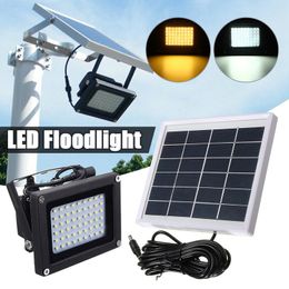 Edison2011 54 LEDs Flutlicht Solarbetriebene Sensorlampe Licht Wasserdicht IP65 Outdoor Notfall Sicherheit Garten Straße Flutlicht Verkauf