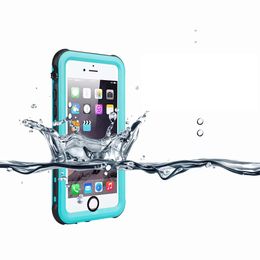 Redpepper Dot Series Waterproof Shockproof Case Cover For iPhone 6 6s 7 8 plus 20pcs/lot