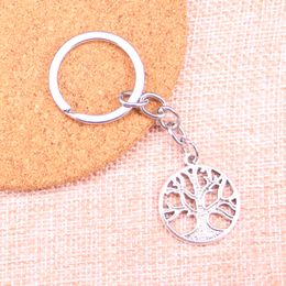 23mm peace tree KeyChain, New Fashion Handmade Metal Keychain Party Gift Dropship Jewellery