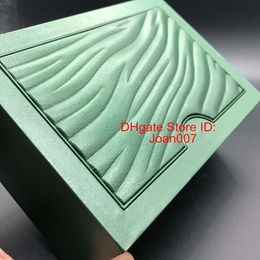 Factory Supplier High Quality Green Box Papers Gift Watches Boxes Leather Bag Card For 116610 116660 116710 116613 116500 Watches 231F