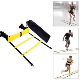 6m 12 Rung Nylon Straps Agility Training Ladders Soccer Football Speed Ladder Training Stairs Fitness Equipment