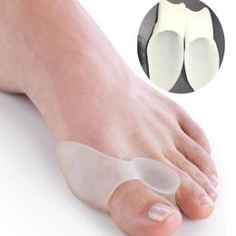 Toe Hallux Valgus Corrector Silicone Gel Spreader Feet Care Toe separator Bunion Guard Toe Stretcher Straightener 500pairs