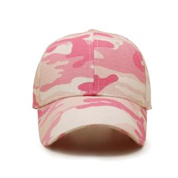 Fashion- Casual Luxury Design Baseball Caps For Women Sweetie Snapback Caps Bone Camouflage Casquette Golf Hats Pink Colour Perfect Gift M81Y