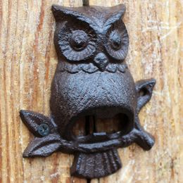 4 Pieces Cast Iron Owl Bottle Opener Wall Mount Beer Cabin Lodge Decor Home Bar Pub Club Soda Vintage Antique Style Animal Retro