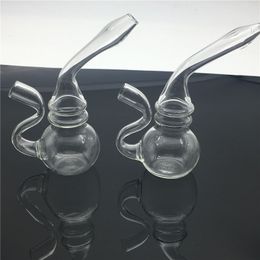 Mini Bong Glass Water Pipe Dab Oil Rig Glass Bong Small Smoking Pipes The Martian Glass Blunt Bubbler Bong Water Bongs cagarette filter pipe