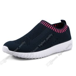 Melhor venda sapatos de tamanho grande das mulheres voando as sapatilhas das mulheres um pé respirável sapatos leves esportivos casuais tênis Vinte e um