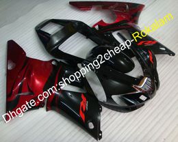 1998 1999 R1 Red Black Cowling For Yamaha Motorbike Body Kit YZFR1 98 99 YZF-R1 YZF1000 Motorcycle Fairing Fittings (Injection molding)