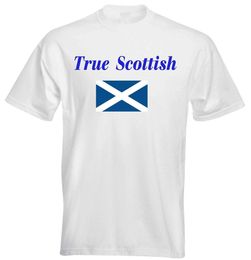 Scotland T Shirt Shabby Scottish Flag for Football Rugby T-Shirt St Andrews Day