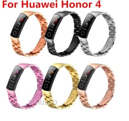 DHL Milanese Metal Strap for Huawei Honour Band 4 Strap Watchband Wristband Stainless Steel for huawei band 4 Bracelet