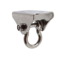 stainless steel circle ring hanger buckle Other Building Supplies DIY handmade chain fitting door hasp hook Suspension Connecting latch swing part