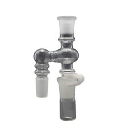 vor gerollte rauchzapfen Rabatt Glasöl REClaimer Kit mit 90-Grad-Raucher-Ashcatcher-Adapter-Stecker zu weiblichen Gelenk für Bongs-Wasserleitungen