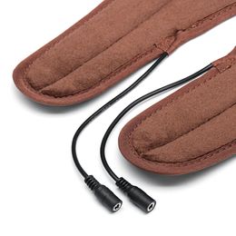 USB Electric Heating Insole Winter Warmer Shoe Feet Heater Breathable Washable Foot Pads - 43-44