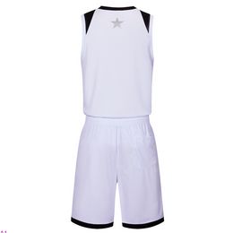2019 New Blank Basketball jerseys printed logo Mens size S-XXL cheap price fast shipping good quality White W004n