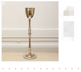 new style gold table top candelabra chandelier wedding Centrepiece flower vase holder best0889