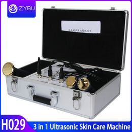 Ultrasonic Facial Care Skin Lifting Ultrasonic Liposuction Machine With 3 Probe For Eyes Face Body 1Mhz 3Mhz Ultrasound Beauty Equipment