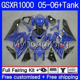 +Tank For SUZUKI GSXR-1000 1000CC black flames GSXR 1000 05 06 Body 300HM.29 GSX-R1000 1000 CC GSX R1000 K5 GSXR1000 2005 2006 Fairing