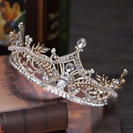 Bridal Crowns Bling Bling Crystals Headpieces Wedding Crown Rhinestone Bridal Tiara Wedding Party Accessories 2822