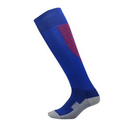 2019 Design men's football socks children's towel bottom stockings knee length breathable sports socks fashion football socks for boy kids