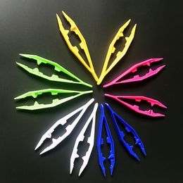 Kids Tools Tweezers Children DIY Craft for perler bead game forceps Hot Selling C5685