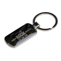 Personalised custom metal keychains rectangle key ring engraved with any text,image logo promotion Favours DROP SHIPPING