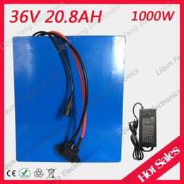 Free Customs Taxes Factory High Quality 36V 20AH 1000W Ebike battery 36 Volt Power Supply 36V 20AH Li-ion Battery Pack 30A BMS