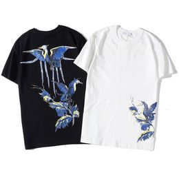 Impresión de la manera Bird para hombre diseño de la camiseta de manga corta de alta calidad de los hombres Camiseta de las mujeres Hip Hop Tee Tops