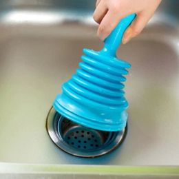 Household Powerful Sink Drain Pipe Pipeline Dredge Suction Cup Toilet Plungers