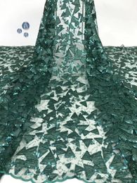 Transparent Embroidered Diamond Mesh Sequin Sparkle Lace fabric dress wedding gauze textiles tweed