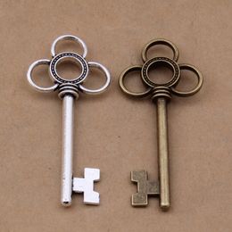 Antique bronze key Charms DIY Pendant Accessory For necklace Jewelry Making findings 55*24mm