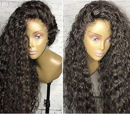 Brazilian Virgin Human Hair Wig Water Wave Ear to Ears hd Frontal Wigs with Baby Hairs 100%Unprocessed Remy Lace Front 130% density