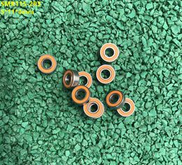 50pcs/lot 5x11x4mm SMR115-2RS SMR115 2RS RS ABEC-7 Stainless Steel hybrid si3n4 ceramic ball bearing fishing reel bearings 5*11*4mm