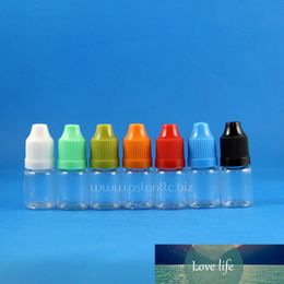PET Plastic Dropper Bottles Child Proof Long Thin Tip e Liquid Vapor Vapt Juice Oil
