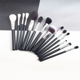 MO 11-Pcs Makeup Brushes Set (M104 M401 M422 M438 M439 M500 M503 M505 M508 M511 M523) Quality Beauty Cosmetics Brush Blender Tools