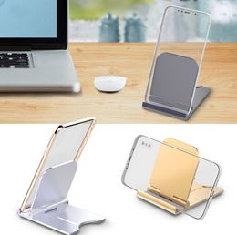 100pcs Universal Phone Holder Stand For IPhone 11 X Samsung Huawei Smartphone Mobile Phone Cell Desktop Bracket Support Tablet