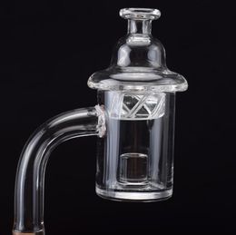 25mm XL Quartz Banger Nail Real Quartz Nail Core Reactor with Spinning Carb Cap 10mm 14mm 18mm dab rig bong