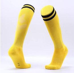 Discount Football long tube towel bottom socks group purchase outdoor sports training game socks a hair substitute solid Colour sports sock