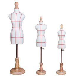 2style Female foam Mannequin,Half body jewelry flexible women sewing,1:3scale Jersey bust ,No base Small Mini Size,xiaitextiles D237