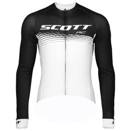 Spring/Autum SCOTT Pro team Bike Men's Cycling Long Sleeves jersey Road Racing Shirts Riding Bicycle Tops Breathable Outdoor Sports Maillot S210419133