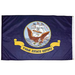 3X5 USA Navy Flag Custom 150x90cm Digital Printing Polyester Advertising National Flag Banner,support drop shipping